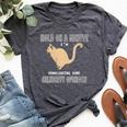 Celebrity Opinions Cat Pooping Anti Hollywood Humor Bella Canvas T-shirt Heather Dark Grey
