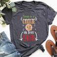 Cookie Christmas Matching Pregnancy Announcement Bella Canvas T-shirt Heather Dark Grey
