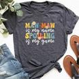 Maw Maw Is My Name Spoiling Is My Game Mother's Day Bella Canvas T-shirt Heather Dark Grey