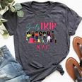 Girls Trip Black Queen Melanin African American Pride Bella Canvas T-shirt Heather Dark Grey