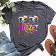 Girls Trip Matching Beaches Booze & Besties Bella Canvas T-shirt Heather Dark Grey