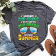 Goodbye 2Nd Grade Way To 3Rd Grade First Summer Graduation Bella Canvas T-shirt Heather Dark Grey