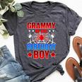 Grammy Of The Birthday Boy Costume Spider Web Party Grandma Bella Canvas T-shirt Heather Dark Grey