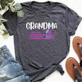 Grandma 2023 Loading For Pregnancy Announcement Bella Canvas T-shirt Heather Dark Grey