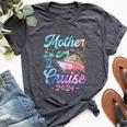 Groovy Cruise Squad 2024 Mother's Day Family Vacation Trip Bella Canvas T-shirt Heather Dark Grey