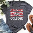 High School Graduation 2024 12Th Grade Graduate Boys Bella Canvas T-shirt Heather Dark Grey