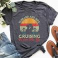 Husband And Wife Cruising Partners For Life Couple Cruise Bella Canvas T-shirt Heather Dark Grey
