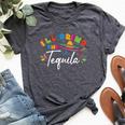 I'll Bring The Tequila Cinco De Mayo Mexico Group Matching Bella Canvas T-shirt Heather Dark Grey
