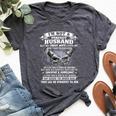 I'm Not A Perfect Husband But My Crazy Wife Loves Me Bella Canvas T-shirt Heather Dark Grey