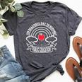 Its Beautiful Day To Support Public Education Teacher Red Bella Canvas T-shirt Heather Dark Grey