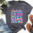 Its Me Hi Im The Birthday Girl Its Me Groovy For Girls Women Bella Canvas T-shirt Heather Dark Grey