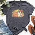 Just A Girl Who Loves Capybaras Bella Canvas T-shirt Heather Dark Grey