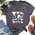 Be Kind To Every Kind Animal Lover Bella Canvas T-shirt Heather Dark Grey