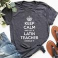 Latin Teacher Job Title Profession Birthday Idea Bella Canvas T-shirt Heather Dark Grey
