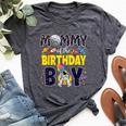 Mommy 2Nd Outer Space Mother Family Matching Outfit Party Bella Canvas T-shirt Heather Dark Grey