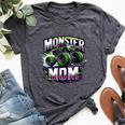 Monster Truck Race Racer Driver Mom Mother's Day Bella Canvas T-shirt Heather Dark Grey
