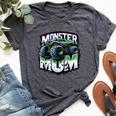Monster Truck Race Racer Driver Mom Mother's Day Bella Canvas T-shirt Heather Dark Grey