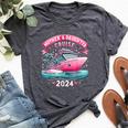 Mother And Daughter Cruise 2024 Family Trip 2024 Bella Canvas T-shirt Heather Dark Grey