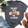 Im Not Old Im Classic Old Man And 2024 Bella Canvas T-shirt Heather Dark Grey