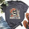 Overstimulated Moms Club Happy Mother's Day Mom Trendy Words Bella Canvas T-shirt Heather Dark Grey
