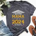 Proud Mama Of A Class Of 2024 Senior Graduate Bella Canvas T-shirt Heather Dark Grey