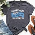 Retirement 2024 Countdown In Progress Retiring Retired Bella Canvas T-shirt Heather Dark Grey