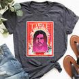 Retro Summer Jesus Revolution Vintage Christian Revival Bella Canvas T-shirt Heather Dark Grey