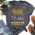Science Physicist Chemist Teacher Vintage Bella Canvas T-shirt Heather Dark Grey