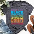 Science Is Real Black Lives Matter Rainbow Lgbt Pride Gay Bella Canvas T-shirt Heather Dark Grey