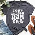 In My Soccer Mom Era Bella Canvas T-shirt Heather Dark Grey