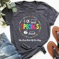 Specials Crew Teacher Tribe Team Back To Primary School Bella Canvas T-shirt Heather Dark Grey