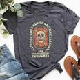 Tattooed Girls Run On Caffeine Sarcasm And Thoughts Vintage Bella Canvas T-shirt Heather Dark Grey