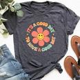 Teacher For It's A Good Day To Have A Good Day Bella Canvas T-shirt Heather Dark Grey