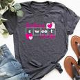Teaching Sweethearts Reading Teacher Science Of Reading Bella Canvas T-shirt Heather Dark Grey