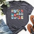 Uncle Toy Story Grandpa Fathers Day Mens Bella Canvas T-shirt Heather Dark Grey