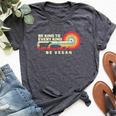 Vegan Be Kind To Every Kind Animal Rights Veganism Veggie Bella Canvas T-shirt Heather Dark Grey