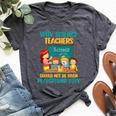 Why Science Teachers Not Given Playground Duty Women Bella Canvas T-shirt Heather Dark Grey