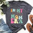 In My Cheer Mom Era Cheerleading Bella Canvas T-shirt Heather Deep Teal