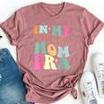 In My Cheer Mom Era Cheerleading Bella Canvas T-shirt Heather Dark Grey