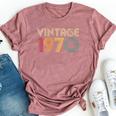 54Th Birthday Vintage 1970 Classic Mom Dad Bella Canvas T-shirt Heather Mauve