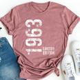 61St Birthday 61 Years Old Man Woman Vintage 1963 Bella Canvas T-shirt Heather Mauve