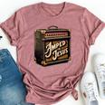 Amped For Jesus Christian Worship Music Praise And Faith Bella Canvas T-shirt Heather Mauve