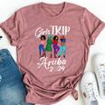 Aruba Girls Trip 2024 Birthday Squad Vacation Party Bella Canvas T-shirt Heather Mauve