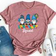 Autism Support Squad Gnomes Awareness Matching Kid Bella Canvas T-shirt Heather Mauve