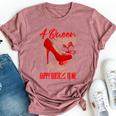 Bday May Birthday A Queen Was Born In May Bella Canvas T-shirt Heather Mauve
