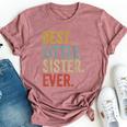 Best Little Sister Ever Little Sister Bella Canvas T-shirt Heather Mauve