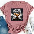 Black Aesthetic Dino Nuggets Death Metal Music Chicken Nugs Bella Canvas T-shirt Heather Mauve