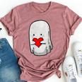 Be My Boo Ghost Happy Valentine's Day Couple Bella Canvas T-shirt Heather Mauve