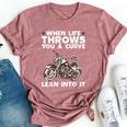 Cool Motorcycle For Motor Cycle Rider Biker Bella Canvas T-shirt Heather Mauve
