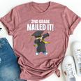 Dabbing Graduation Boy 2Nd Grade Nailed It Class Of 2024 Bella Canvas T-shirt Heather Mauve